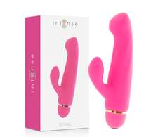 Intense Fun Rožinė Intense Boral Silicone Rožinė Multi-Speed Intimate Device 17.8cm