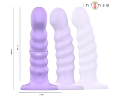 Intense Fun INTENSE Brenda Spiral Vibrating Device M Violetinė 10 Modes Remote Control