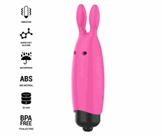 Intense Fun Rožinė INTENSE Hopper Rožinė Vibrating Bullet | Compact Atsparus vandeniui Silicone 8.3cm