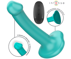Intense Fun Mėlyna INTENSE Katie Mėlyna Intimate Device with Suction Cup &amp; Remote, 10 Modes