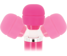 Intense Fun Rožinė INTENSE Keanu Wand Rožinė Multi-Speed Silicone Massager 33cm