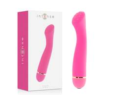 Intense Fun Rožinė Intense Lilo 20-Speed Silicone Massager Rožinė 17.7cm Atsparus vandeniui Ergonomic