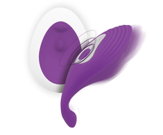 Intense Fun Intense Mindy Panty Violetinė Remote Control - Ergonomic Silicone Wearable Model