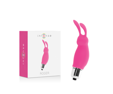 Intense Fun Intense Roger Rabbit Rosa Compact Silicone Stimulator 9cm Rožinė