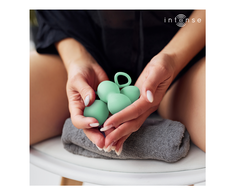 Intense Health Fun INTENSE Charli Kegel Ball Kit Light Jade Žalias - 3-Piece Pelvic Floor Trainer