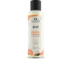 Intimateline Luxuria Bio Exotic Island Massage Oil 100ml - Natural Formula