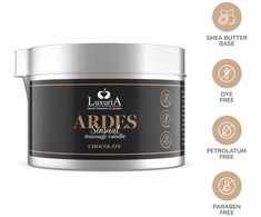 Intimateline Luxuria Massage Candle Chocolate Aroma Sviestmedžių aliejumi 80g