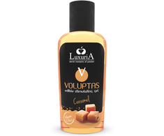 Intimateline Luxuria Voluptas Edible Warming Massage Gel Caramel 100ml