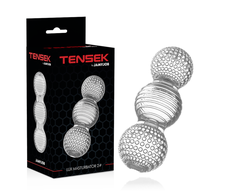 Jamyjob Tensek 2 Transparent Intimate Device Soft Spiral Texture