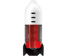 Jamyjob Rocket Intimate Device Soft Compression &amp; Vibration USB Rechargeable
