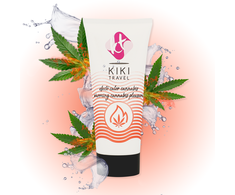 Kiki Travel Cannabis Effect Vanduo-Based Lubricant 50ml Vegan Formula