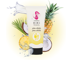 Kiki Travel Lubricant Pina Colada 50ml - Vegan, Vanduo-Based Formula