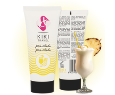Kiki Travel Lubricant Pina Colada 50ml - Vegan, Vanduo-Based Formula
