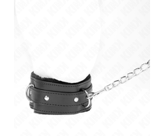 Kink Collar Gag KINK Collar &amp; Leash Set Juodas 65cm Adjustable 36-42cm High Comfort