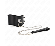 Kink Collar Gag KINK Adjustable Wide Strap Neck Collar 65cm - Premium Comfort Fit (40-55cm)
