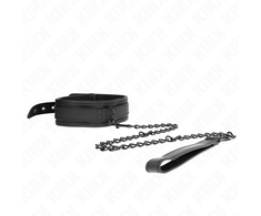 Kink Collar Gag KINK Neoprene Bondage Collar Model 1 - Adjustable Comfort, 78 cm Belt