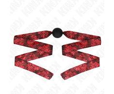 Kink Collar Gag KINK Scandal Silicone Ball Gag 4.5 cm - Adjustable Comfort, Model 2