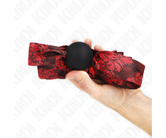 Kink Collar Gag KINK Scandal Silicone Ball Gag 4.5 cm - Adjustable Comfort, Model 2