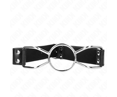 Kink Collar Gag KINK Spider Mouth Gag Large 60x3 cm - Breathable Silicone System
