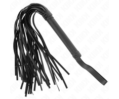 Kink Impact Touch KINK Dark Mėlyna Bead Whip 43.5 cm - Professional Multi-Strand Impact Tool