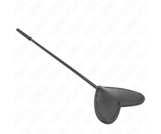 Kink Impact Touch KINK Juodas Heart-Shaped Paddle 33x10 cm - Elegant Impact Tool