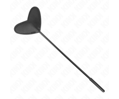Kink Impact Touch KINK Juodas Heart-Shaped Paddle 33x10 cm - Elegant Impact Tool