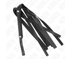 Kink Impact Touch KINK Juodas Wide Tail Impact Whip 48.5 cm - Durable Synthetic Material