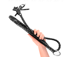 Kink Impact Touch KINK Long Shiny PVC Whip 138 cm - Juodas Precision Impact Tool