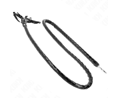Kink Impact Touch KINK Long Shiny PVC Whip 138 cm - Juodas Precision Impact Tool