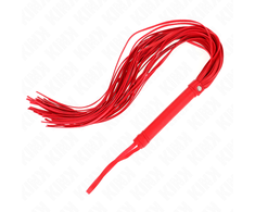 Kink Impact Touch KINK Raudona Soft PVC Whip 70cm - Flexible Impact Priedas