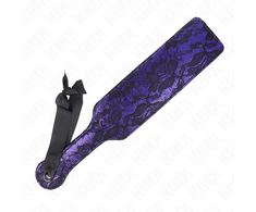 Kink Impact Touch KINK Scandal Design Leather Paddle 37x7 cm - Premium Impact Priedas