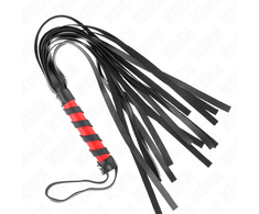 Kink Impact Touch KINK Short Handle Whip 45cm - Classic Juodas, Ergonomic Grip