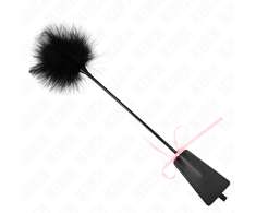 Kink Impact Touch Rožinė KINK Feather Sensory Teaser with Rožinė Ribbon Bow 49cm