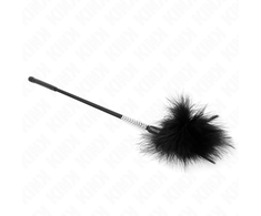 Kink Impact Touch KINK Tickle Feathers 50cm - Feather Teaser with Rhinestone Handle