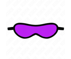 Kink Masked Allure KINK Scale Texture Bandage Violetinė Edge 20x7 cm - Stylish Bondage Priedas
