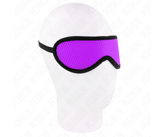Kink Masked Allure KINK Scale Texture Bandage Violetinė Edge 20x7 cm - Stylish Bondage Priedas