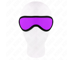Kink Masked Allure KINK Scale Texture Bandage Violetinė Edge 20x7 cm - Stylish Bondage Priedas