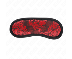 Kink Masked Allure KINK Scandal Blindfold Eye Mask 18.5x8 cm - Adjustable Satin Comfort