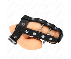 Kink Ring Power KINK Adjustable Intimate Cage with Lock - Customizable Stainless Steel System