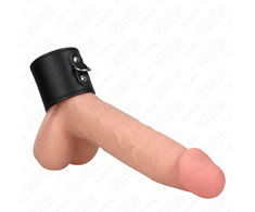 Kink Ring Power KINK Leather Ring Adjustable Pressure System 18x5 cm Juodas