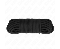 Kink Rope Arts KINK Cotton Rope 20m Juodas - Soft Bondage Rope for Creative Play