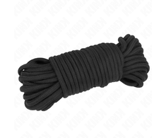 Kink Rope Arts KINK Cotton Rope 20m Juodas - Soft Bondage Rope for Creative Play