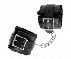 Kink Wrist Restraint KINK Fur-Lined Adjustable Wrist Restraints Juodas 17-29 cm - Comfort &amp; Style