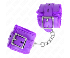Kink Wrist Restraint KINK Fur-Lined Adjustable Wrist Restraints Violetinė 17-29 cm x 6 cm