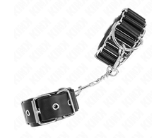 Kink Wrist Restraint KINK Hinge-Like Adjustable Juodas Wrist Restraints 16-22 cm x 3.5 cm