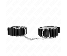 Kink Wrist Restraint KINK Hinge-Like Adjustable Juodas Wrist Restraints 16-22 cm x 3.5 cm