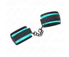 Kink Wrist Restraint Mėlyna KINK Adjustable Nylon Wrist Restraints Juodas-Mėlyna 18-32cm x 5cm