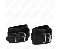 Kink Wrist Restraint KINK Lockable Adjustable Wrist Restraints Juodas 21-28cm x 5.5cm Secure Fit