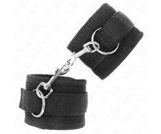 Kink Wrist Restraint KINK Nylon Adjustable Wrist Restraints Juodas Model 2 - 18-35cm x 6cm