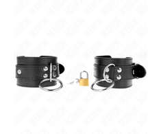 Kink Wrist Restraint KINK O-Ring Adjustable Wrist Restraints Juodas 20-28cm x 5.5cm